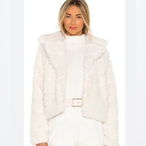 Blank NYC faux fur coat